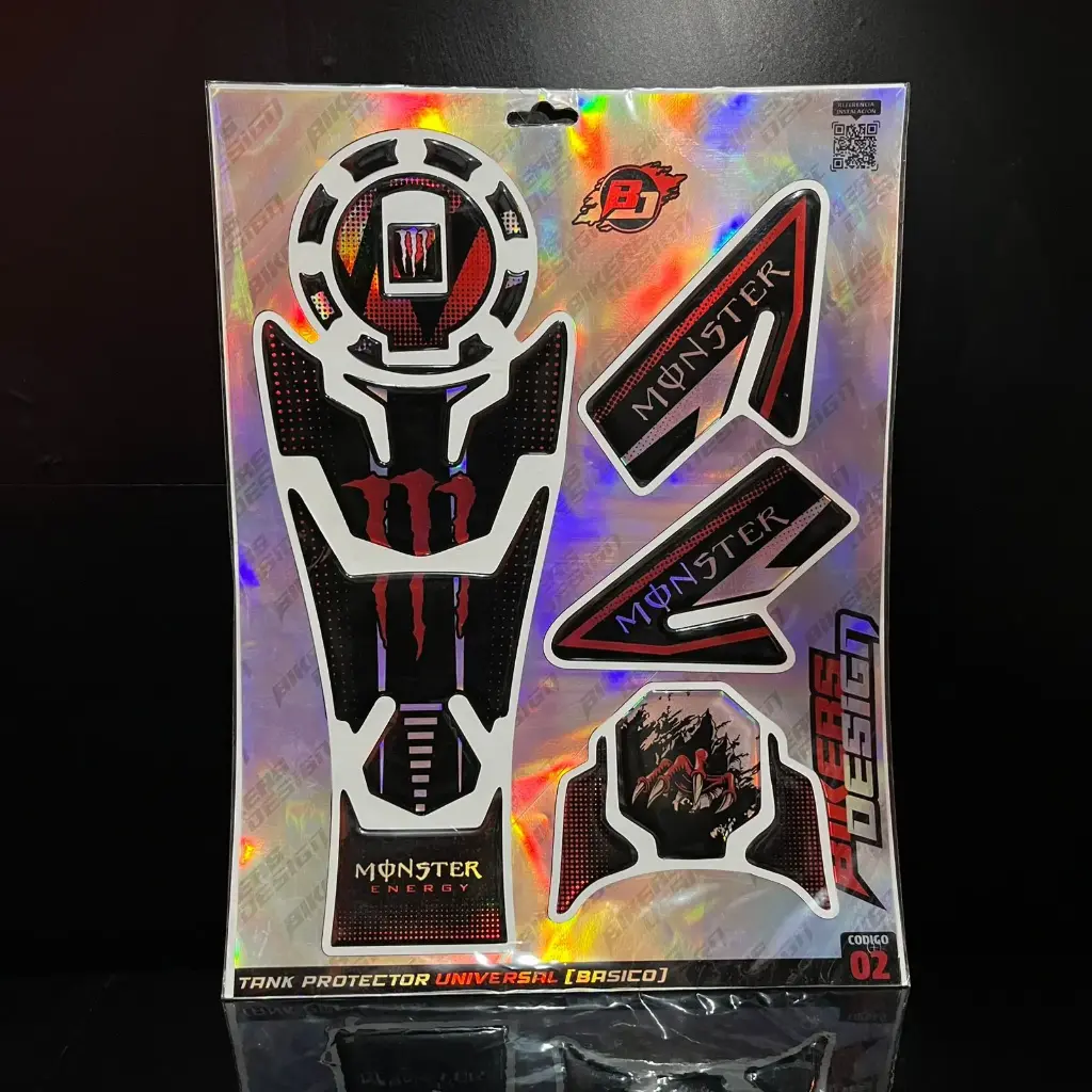 Protector Universal Resinado holográfico #01