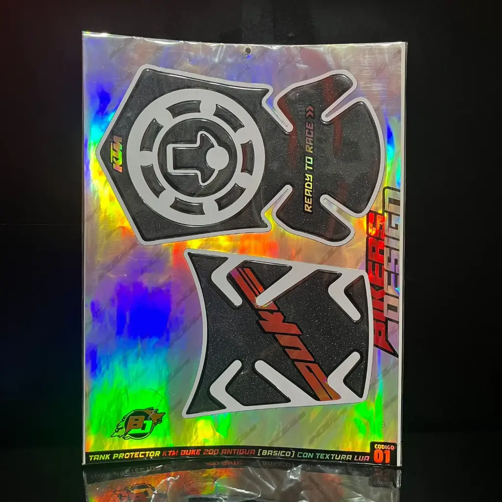Protector KTM DUKE 200 Antigua Efecto Lija