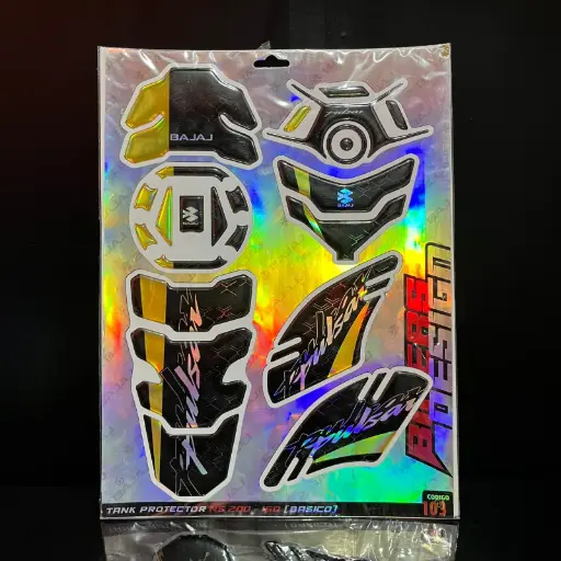Protector Resinado Holográfico Pulsar NS200 - 160 #03
