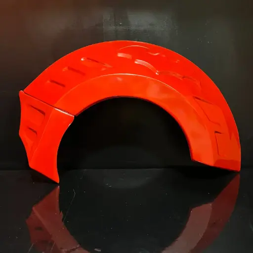Tapabarro Deportivo Modelo Murciélago rojo