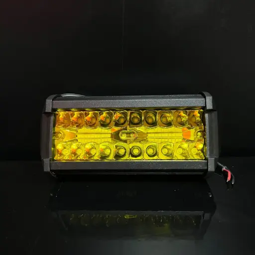 Barra Led Ámbar 17 x 8 cm